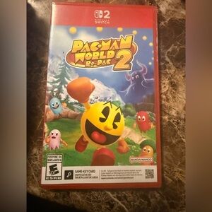 Pac-Man World Re-Pac 2 Video Game - brand new sealed Nintendo Switch 2